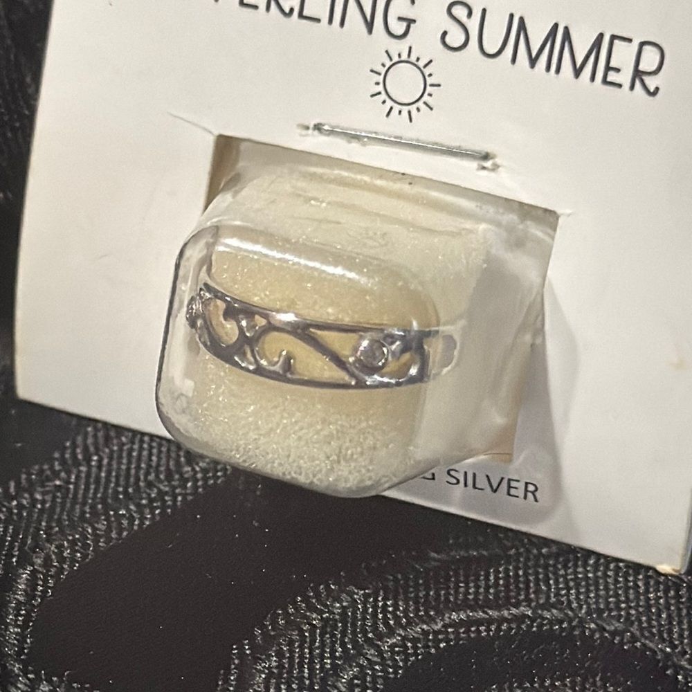 Sterling Summer Silver Toe Ring - Picture 2 of 4